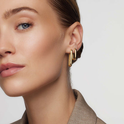 Icon Hoops | 18K Goud
