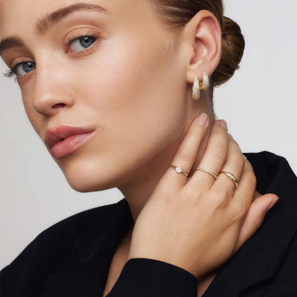 Diamanten ring | 18k Goud