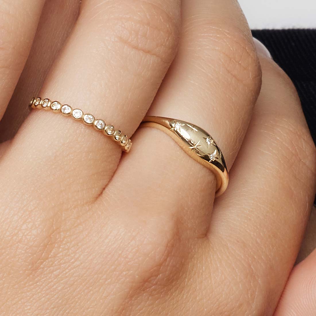 Diamanten ring | 18k Goud