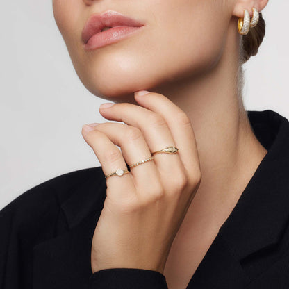Diamanten ring | 18k Goud