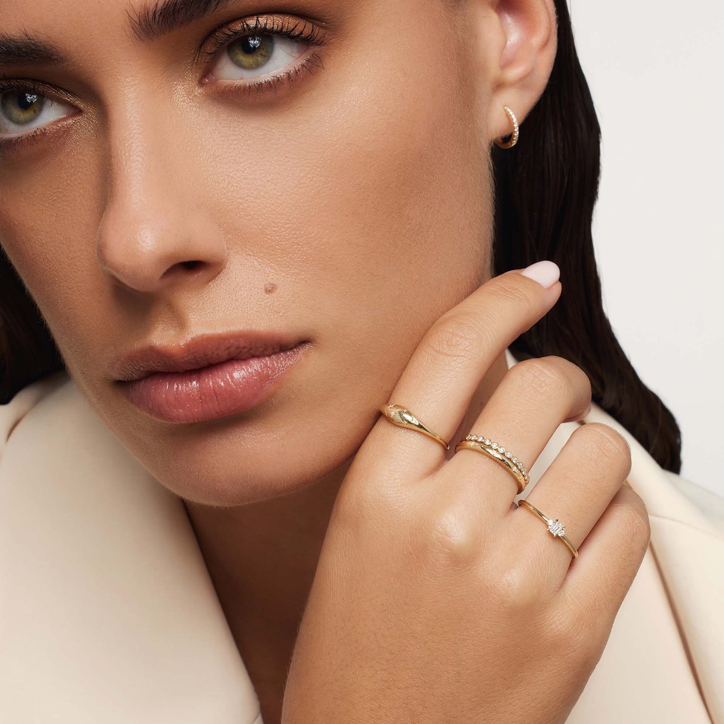 Diamanten ring | 18k Goud