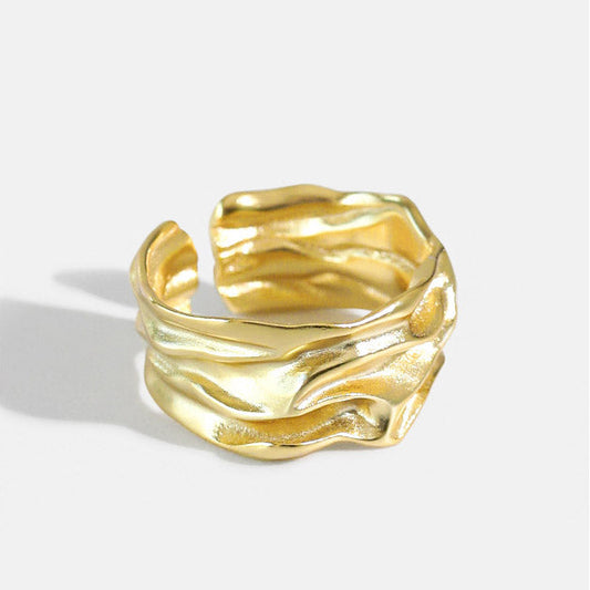 Rosa Big ring | 18K Goud
