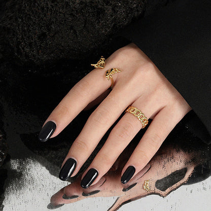 Panzer Ring – 18K Goud