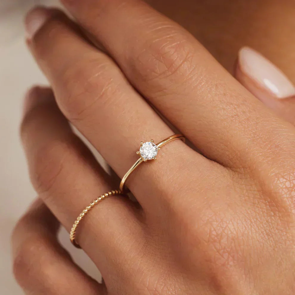 Abella Maris Ring | 18k Gouden