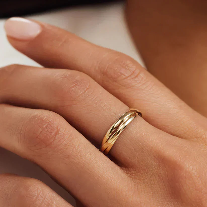 Léna ring | 18k Goud