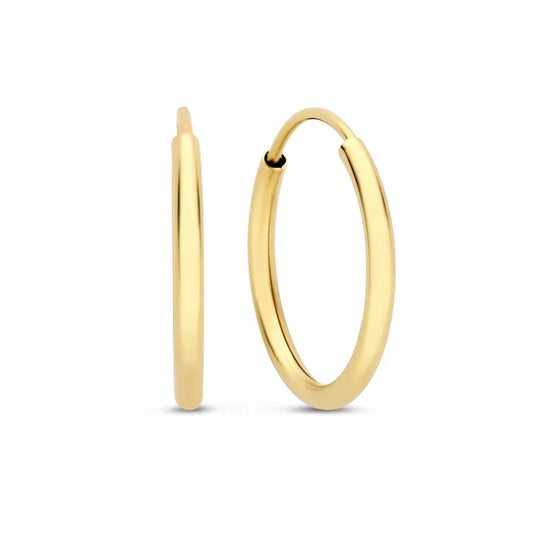 Noémie oorbellen | 18k Goud