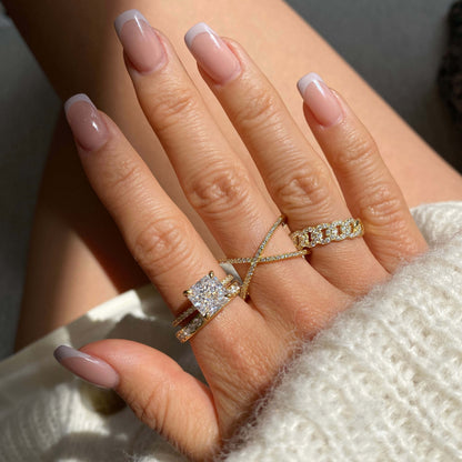 Aire Ring – 14K Goud