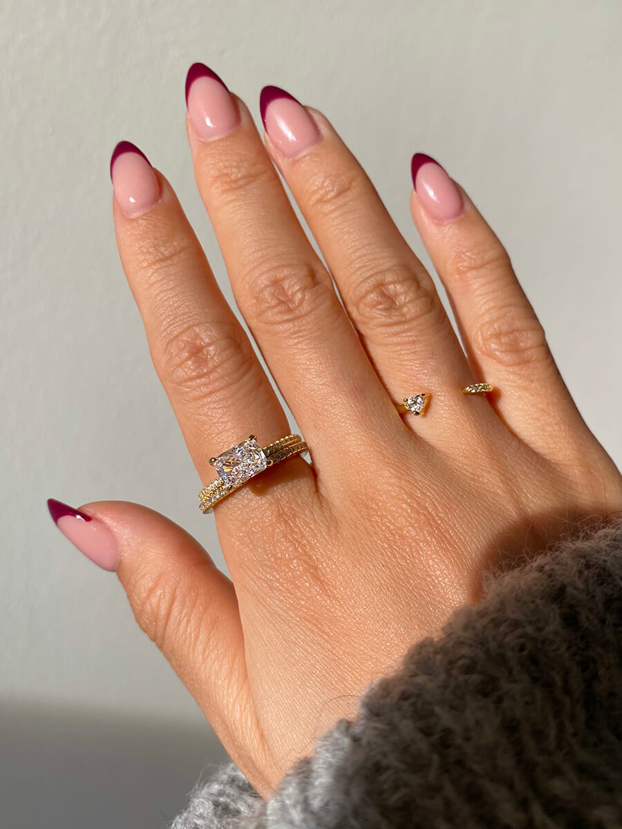 Pavé Ring – 14K Goud