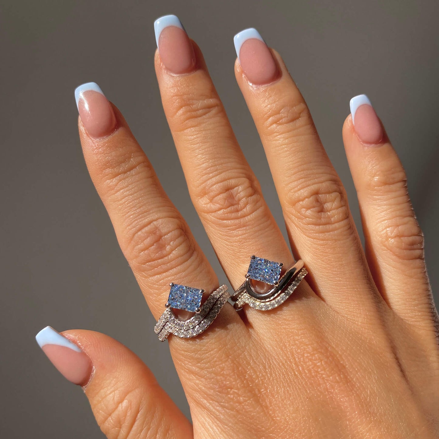 Pavé Vagues Ring – 14K Goud