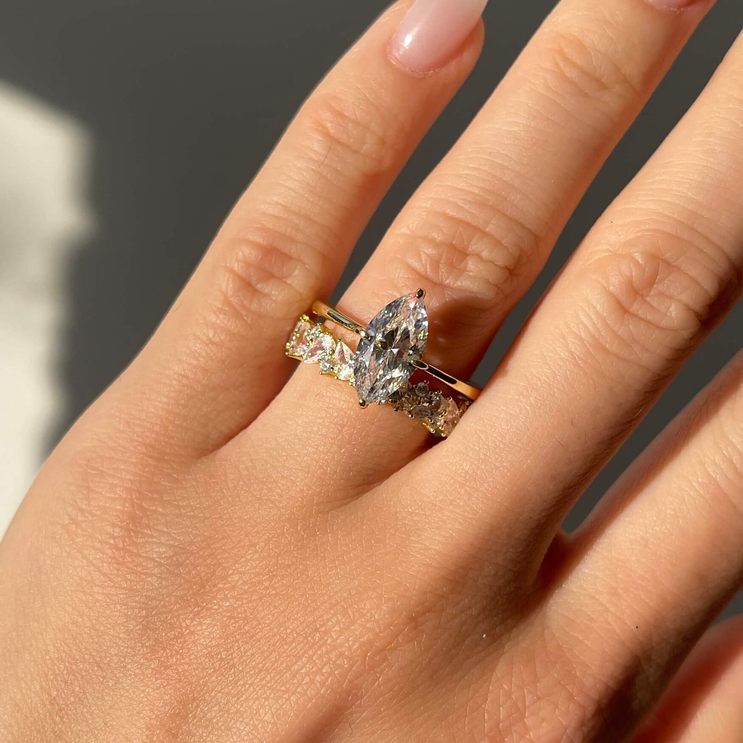 Feu Ring – 14K Goud