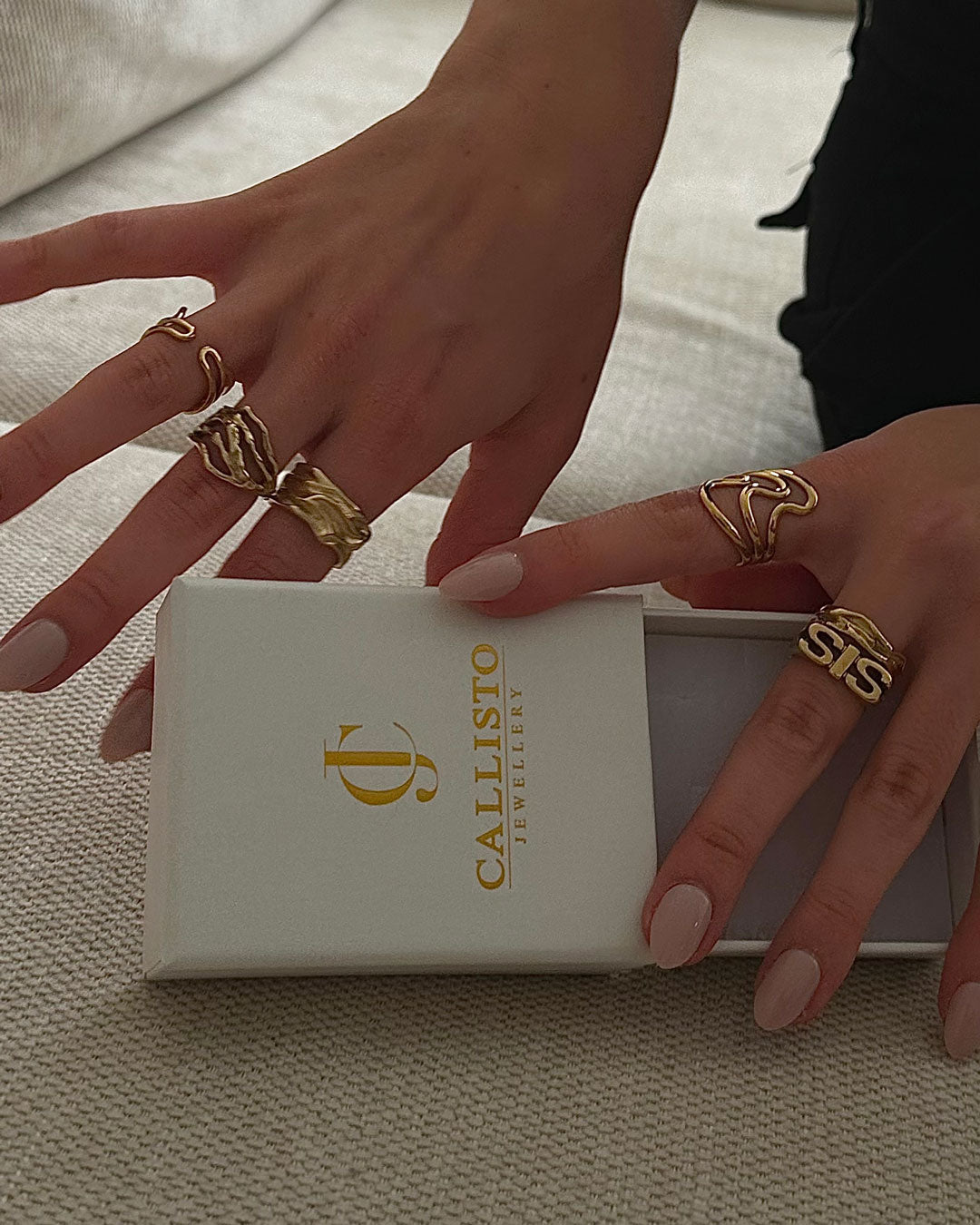 Sis Ring | 18K Goud