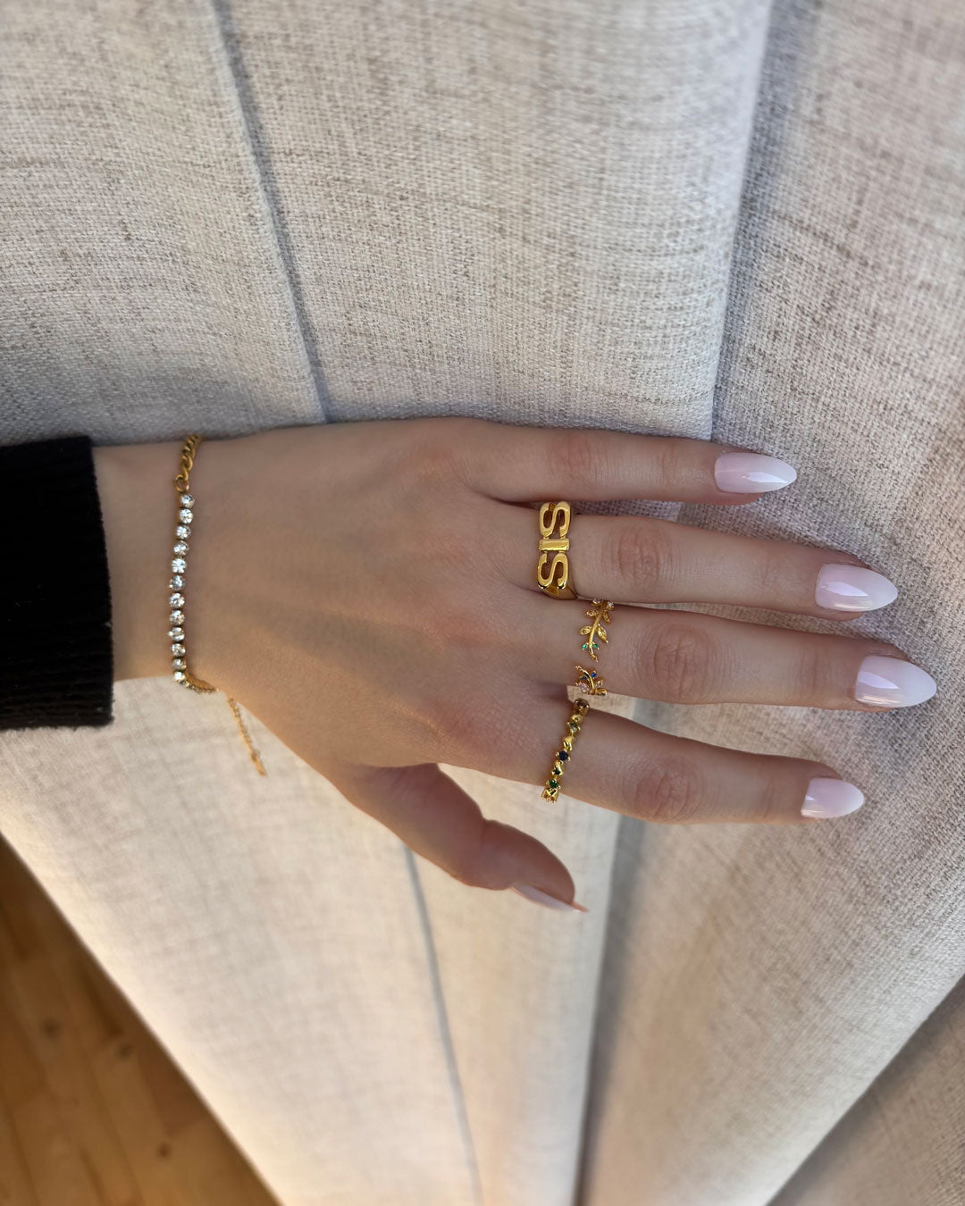 Lisa Zirconia Ring | 18K Goud