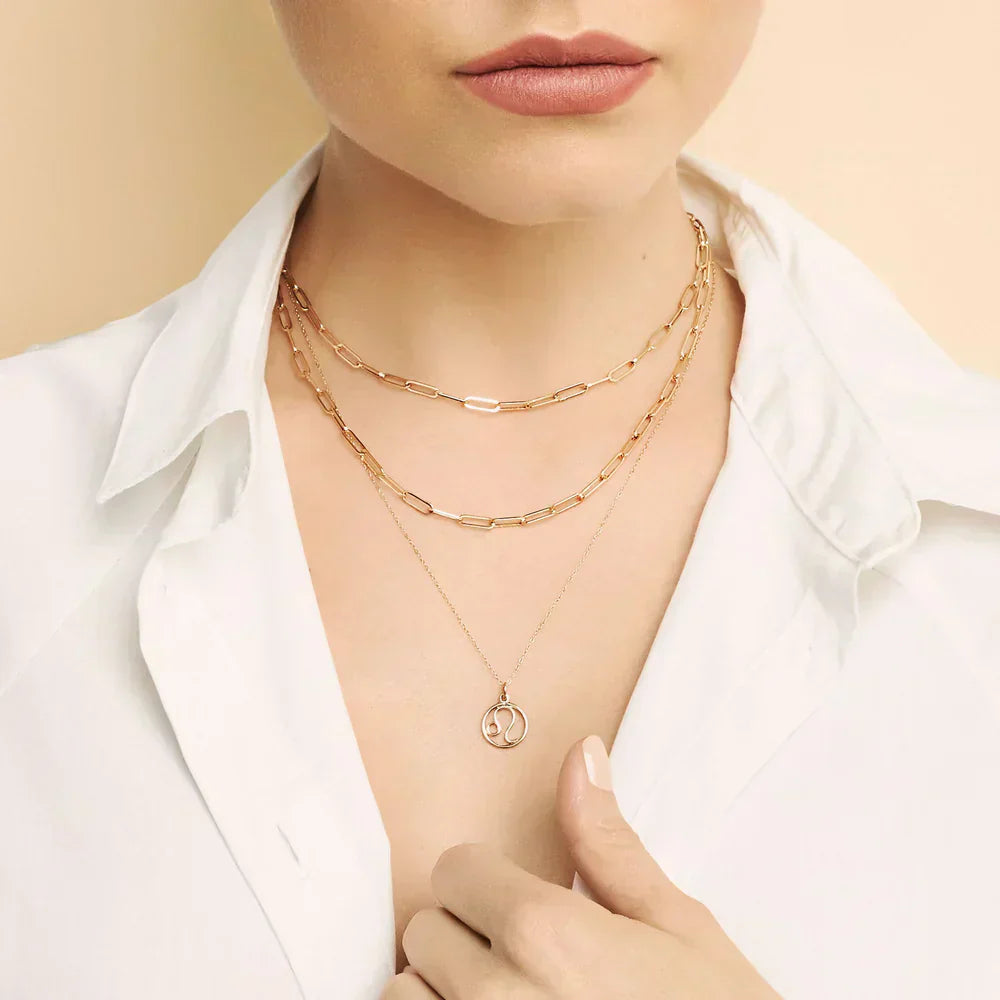 18K gouden sterrenbeeld ketting