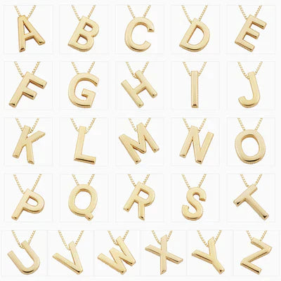 Halsketting met Initialen | 18K Goud