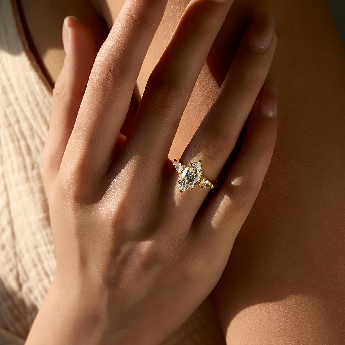 Elora Ring – 14K Goud