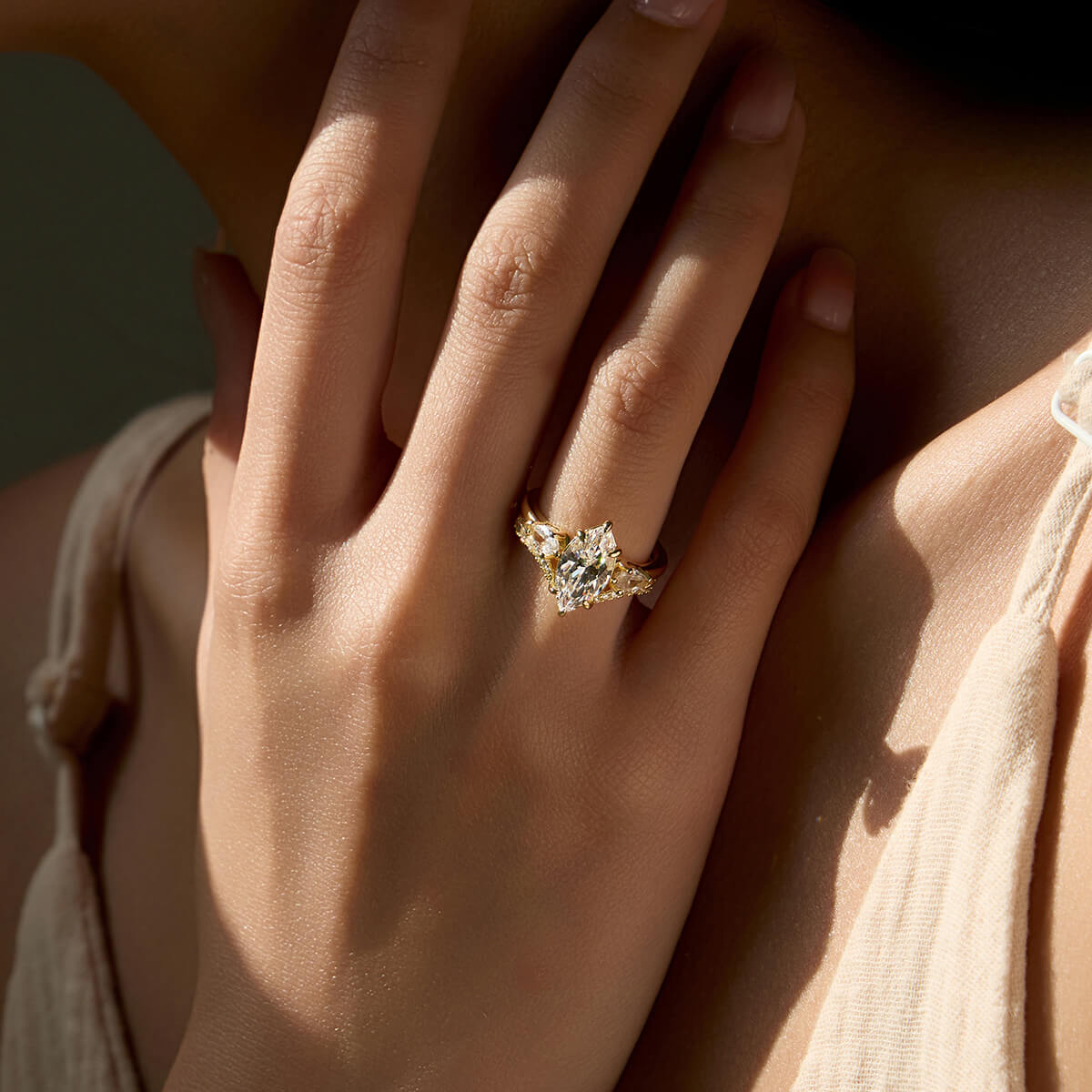 Elora Ring – 14K Goud