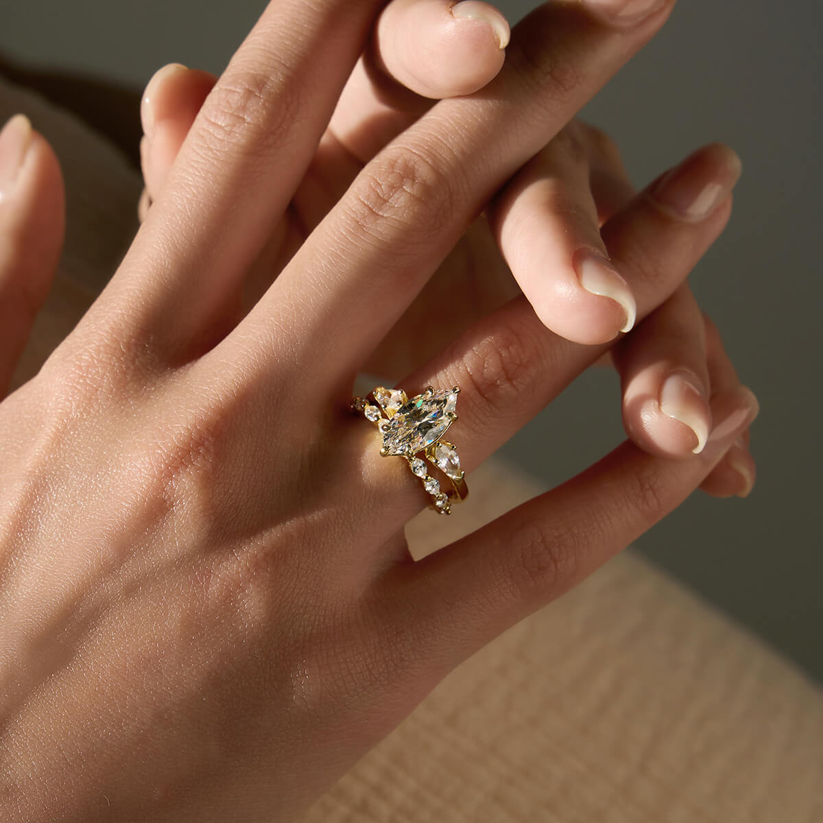 Elora Ring – 14K Goud