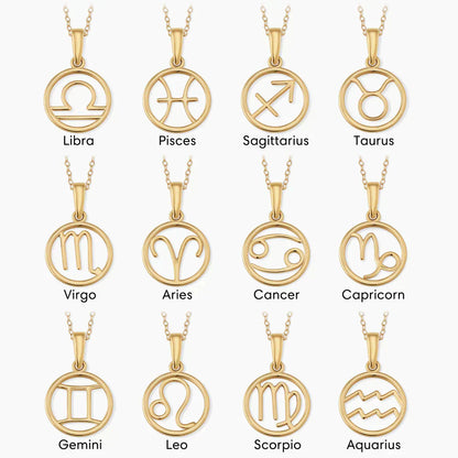 18K gouden sterrenbeeld ketting