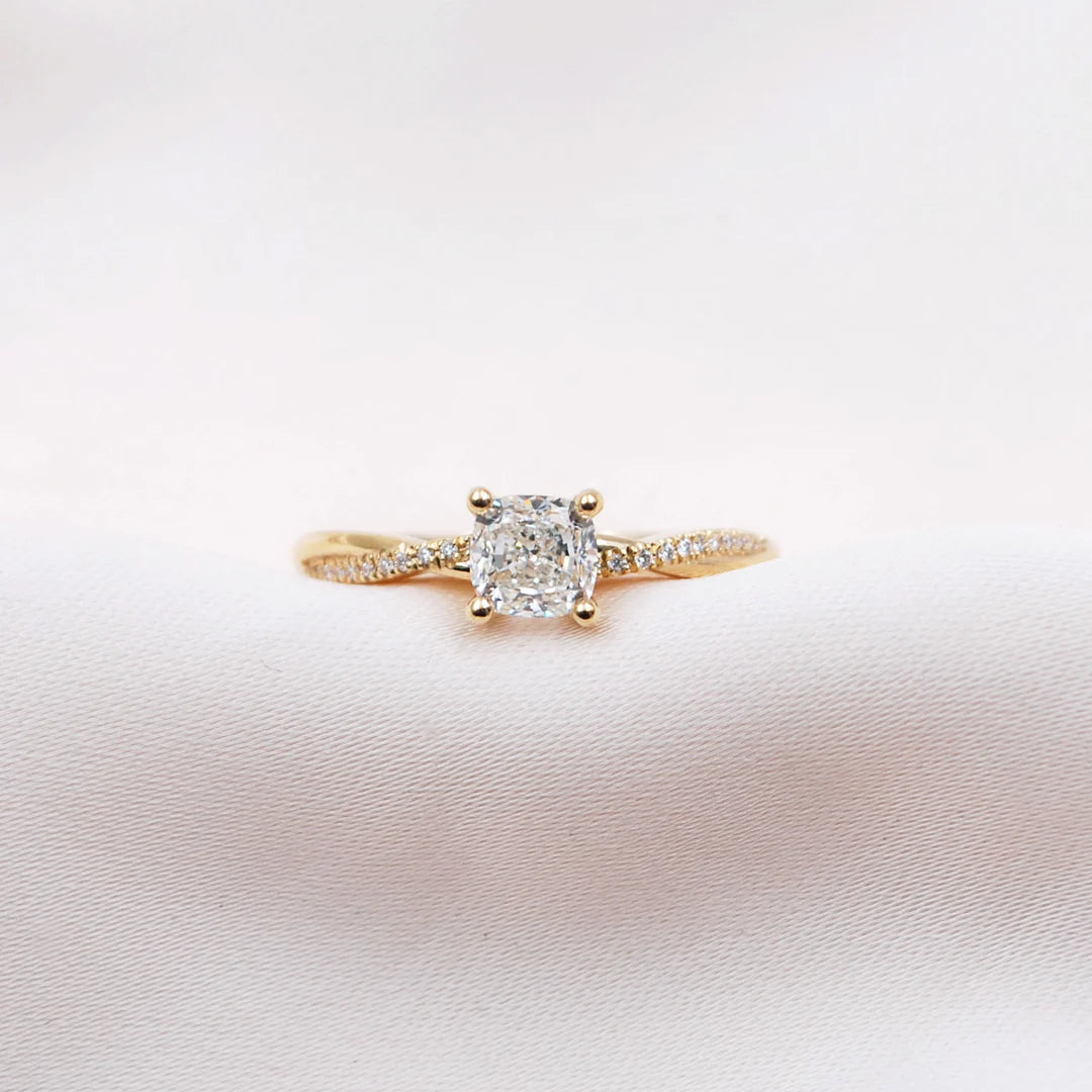 Demi ring | 18k Goud