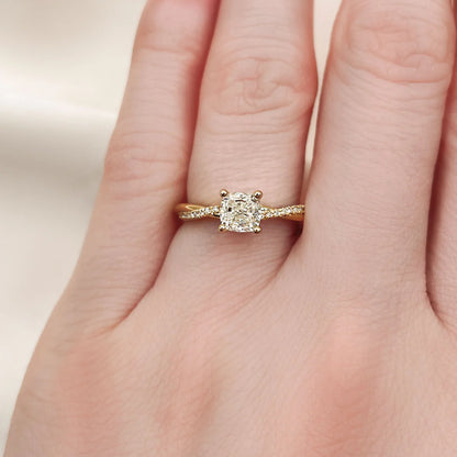 Demi ring | 18k Goud