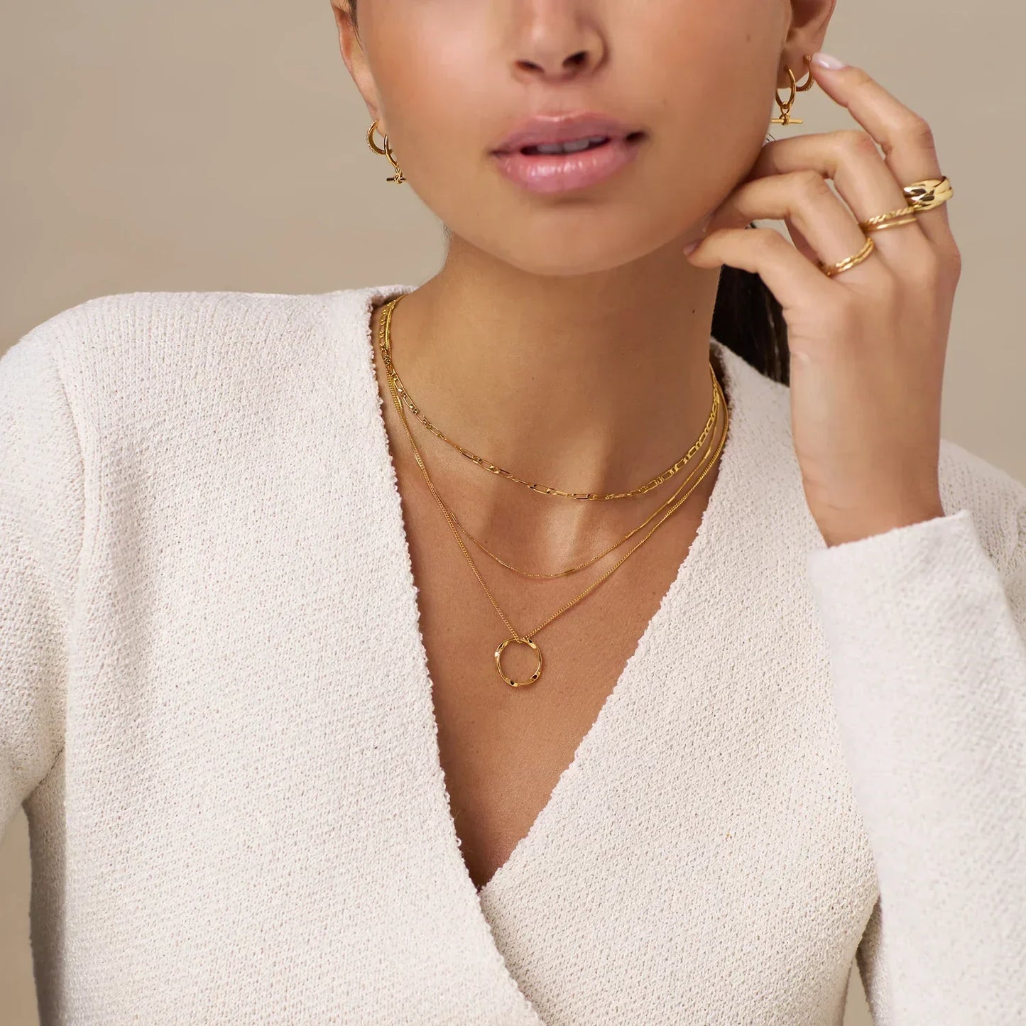lisa ketting | 18k Goud