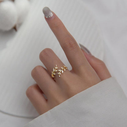 Zirconia ring | 18K Goud