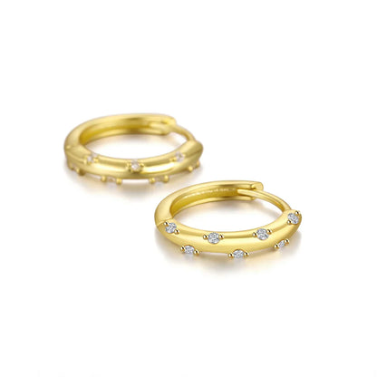TALIA S925 HUGGIE OORBELLEN