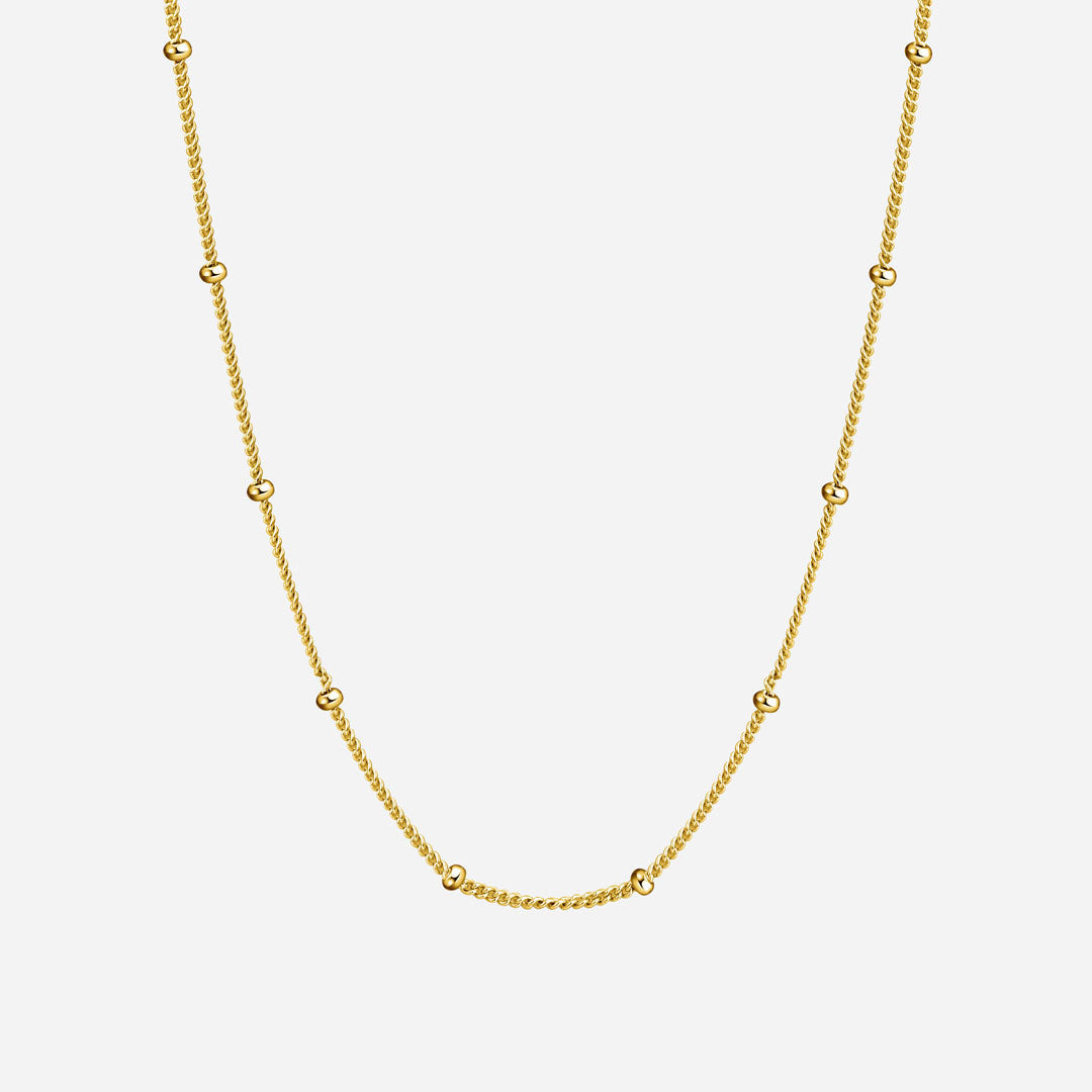 Elsa ketting | 18K Goud 2mm