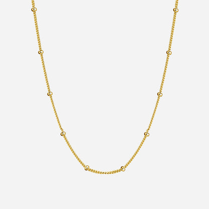 Elsa ketting | 18K Goud 2mm