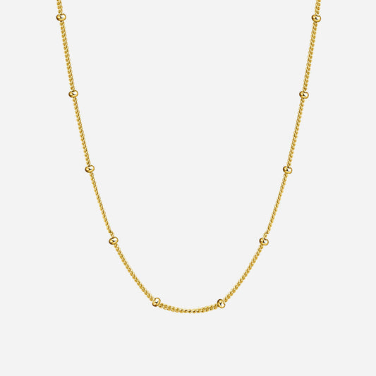 Elsa ketting | 18K Goud 2mm