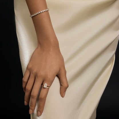 Mauve Ring – 14K Goud