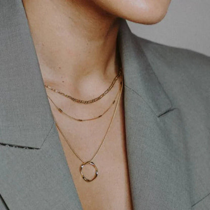 lisa ketting | 18k Goud
