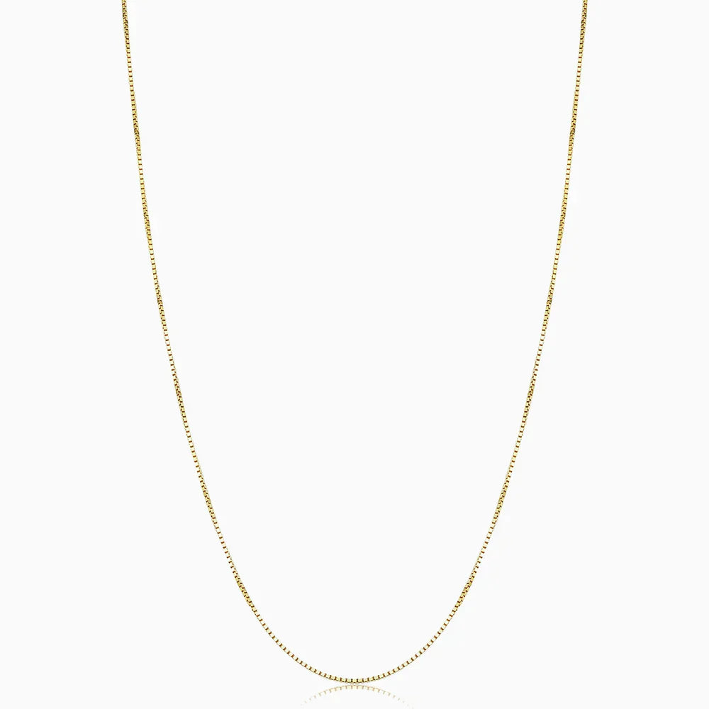 Ketting Bodega Box | 18k Goud