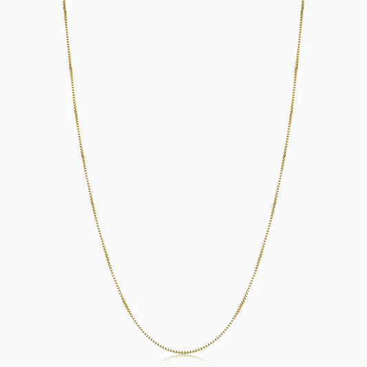 Ketting Bodega Box | 18k Goud