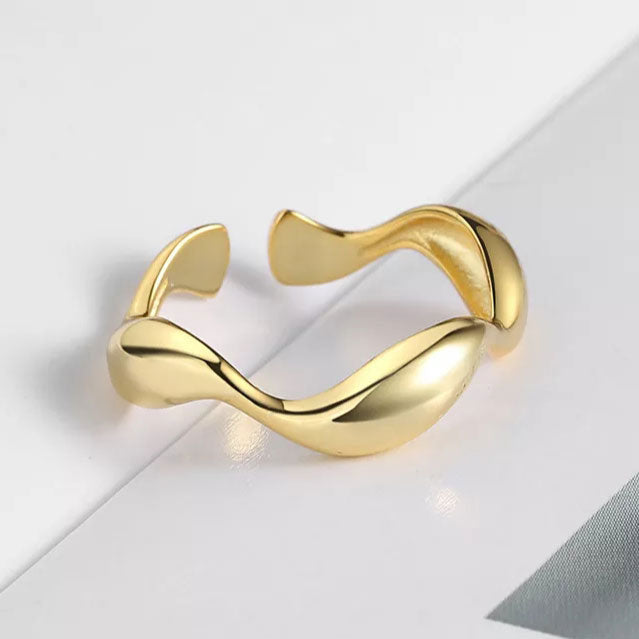 Wave Ring | 18K Goud