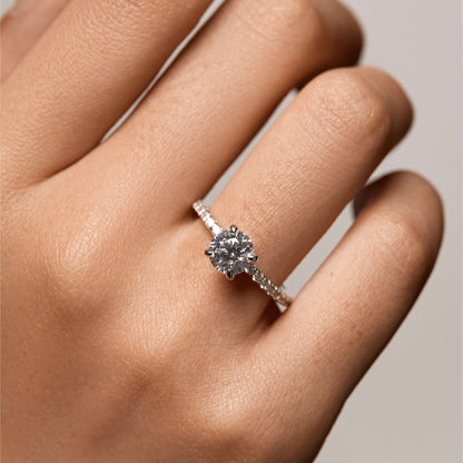 Pavé Alis Ring – 14K Goud
