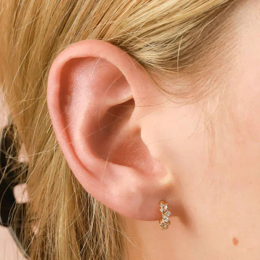 Lisa oorbellen | 18k Goud