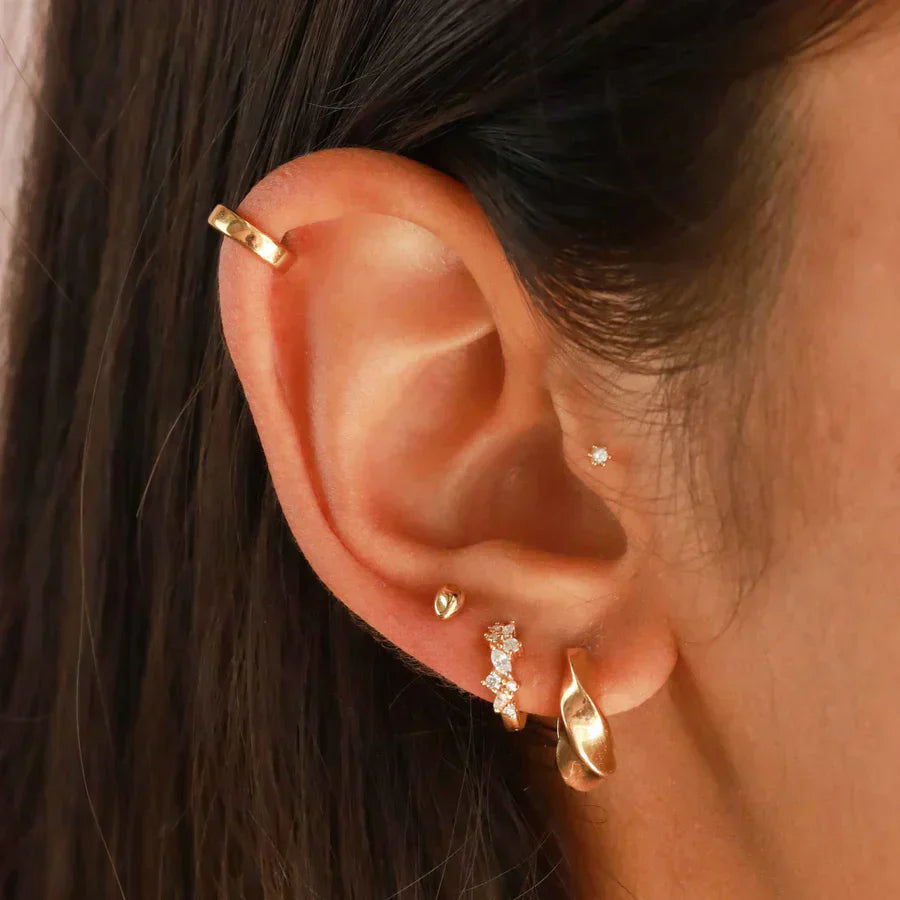 Lisa oorbellen | 18k Goud