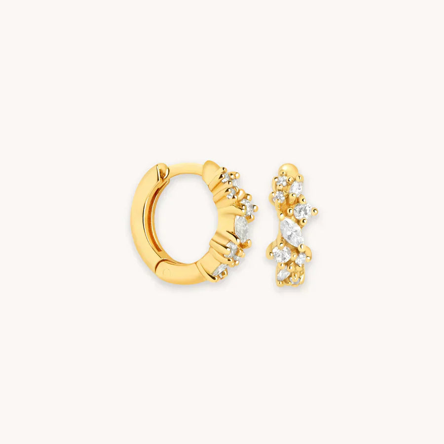 Lisa oorbellen | 18k Goud