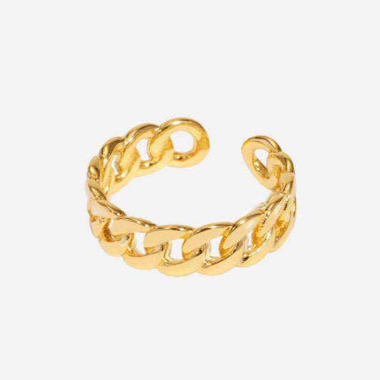 Panzer Ring – 18K Goud