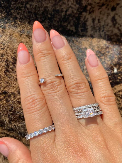 Pavé Ring – 14K Goud