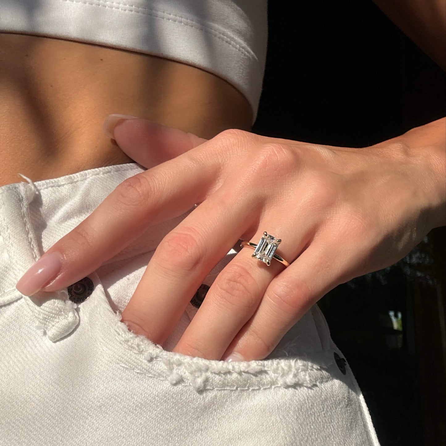 Emera Ring – 14K Goud