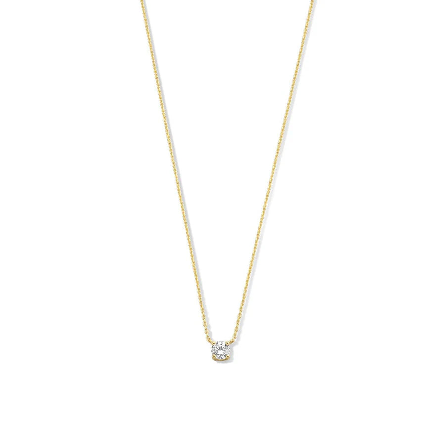 Cléa Moissaniet Stenenketting | Goud 18k