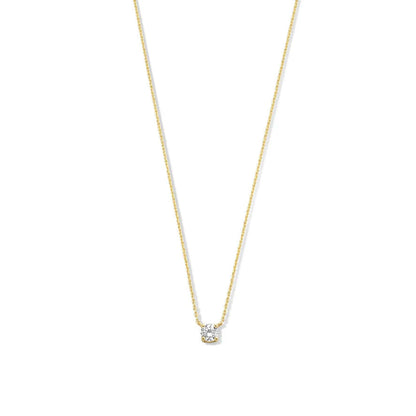Cléa Moissaniet Stenenketting | Goud 18k