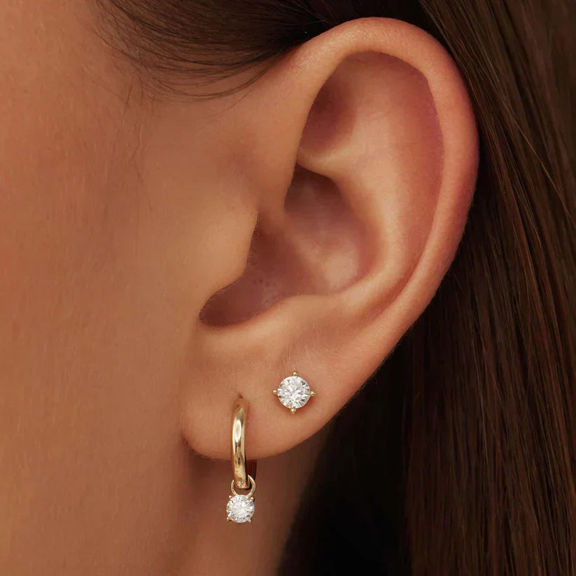 Isa oorbellen | 18k Goud