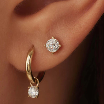 Isa oorbellen | 18k Goud