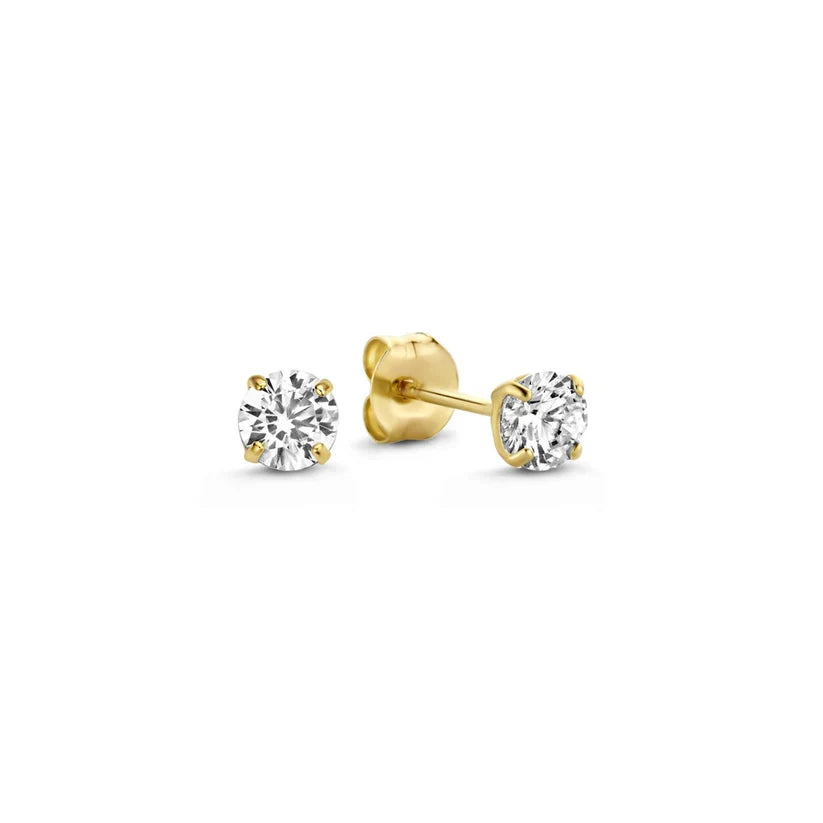 Dara Brillane Oorbellen Set | Goud 18k