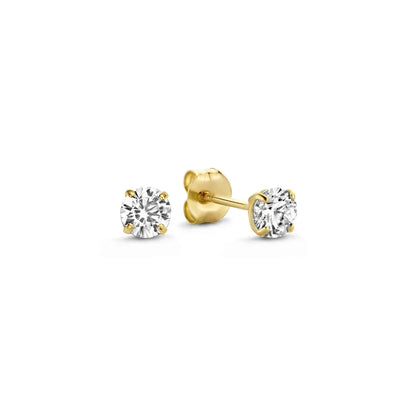 Dara Brillane Oorbellen Set | Goud 18k