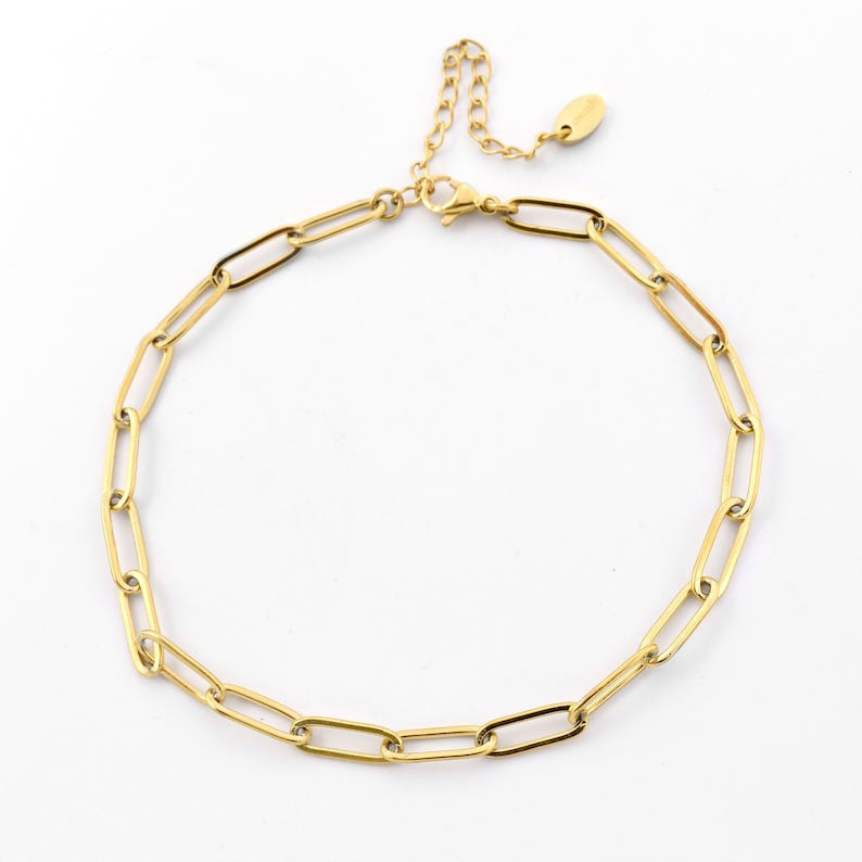 Rosa armbandje | 18K Goud 4mm