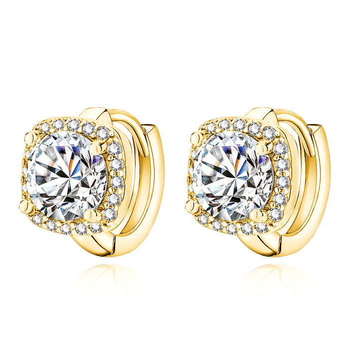Diamaneten oorbellen | 18k goud